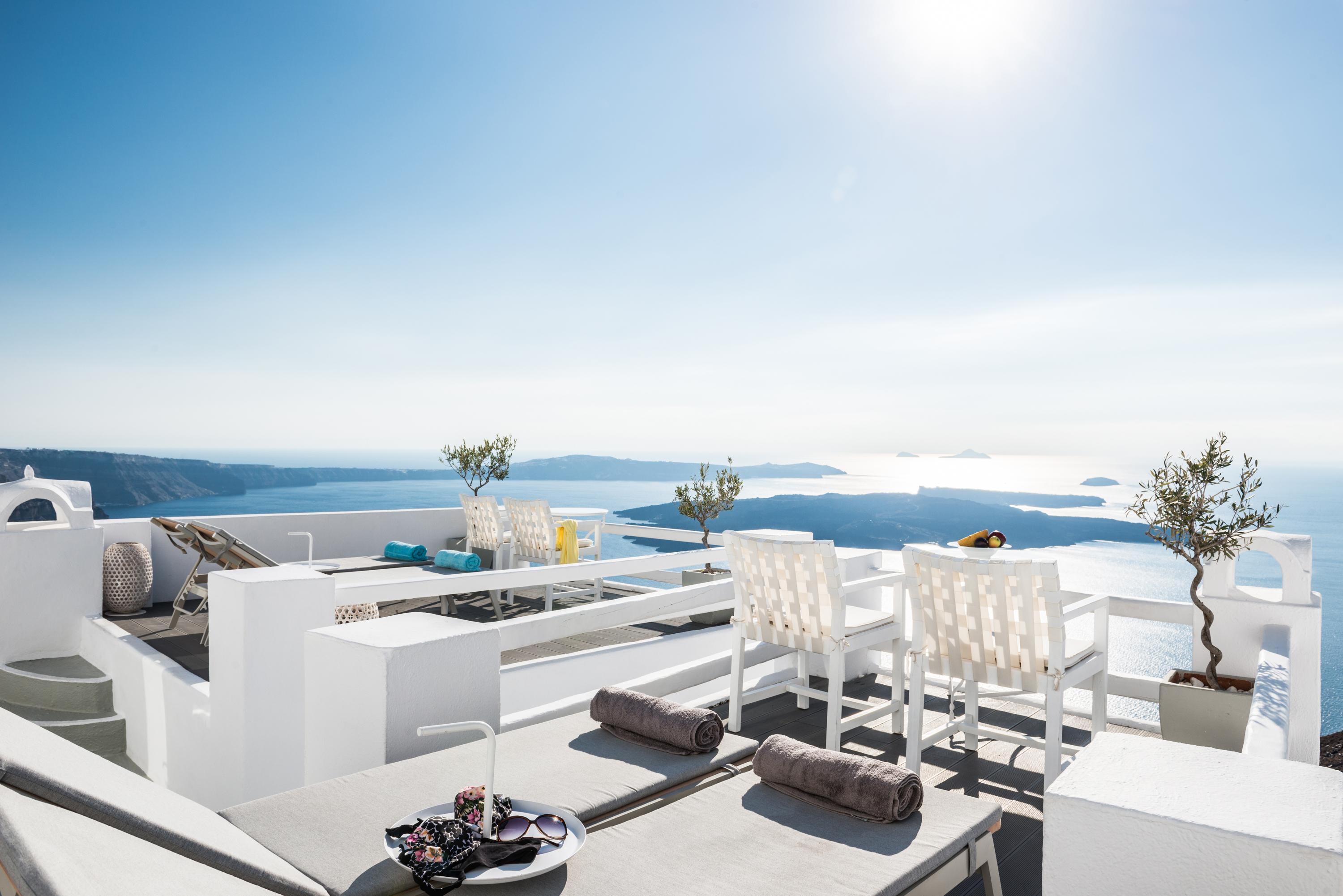 On The Rocks - Small Luxury Hotels Of The World (Adults Only) Imerovigli  Exterior foto