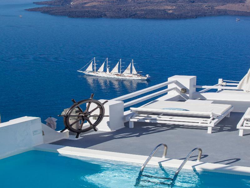 On The Rocks - Small Luxury Hotels Of The World (Adults Only) Imerovigli  Exterior foto